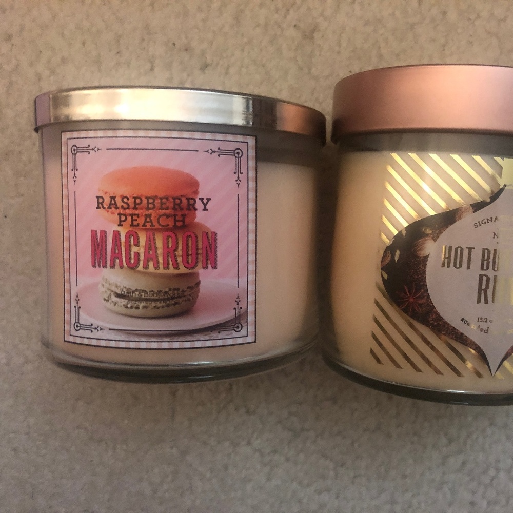 Bath and body works candles
